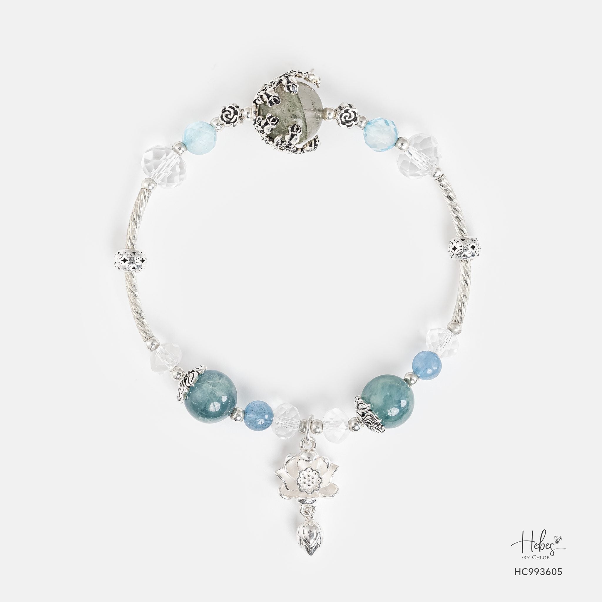Grateful Heart Pure Serenity Lodolite Bracelet 993605