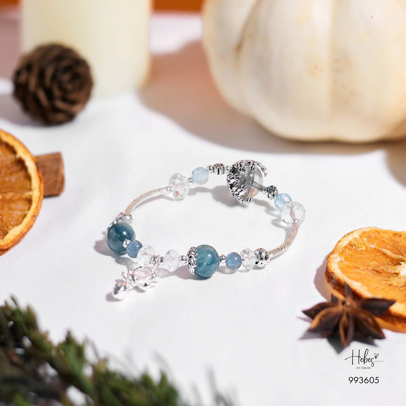Grateful Heart Pure Serenity Lodolite Bracelet 993605