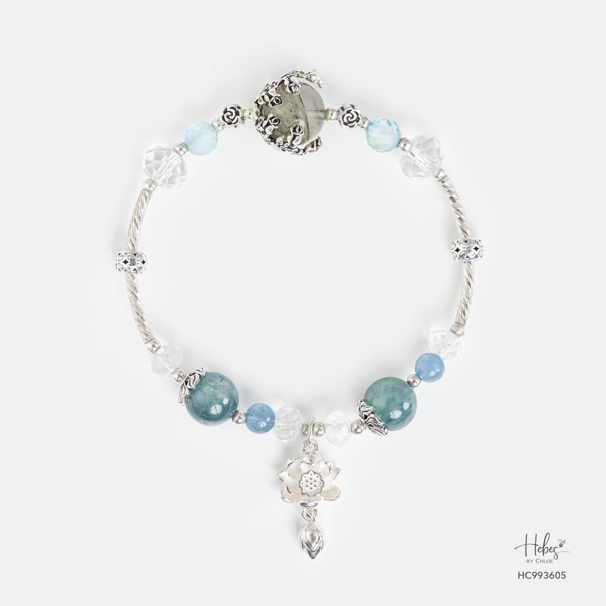 Grateful Heart Pure Serenity Lodolite Bracelet 993605