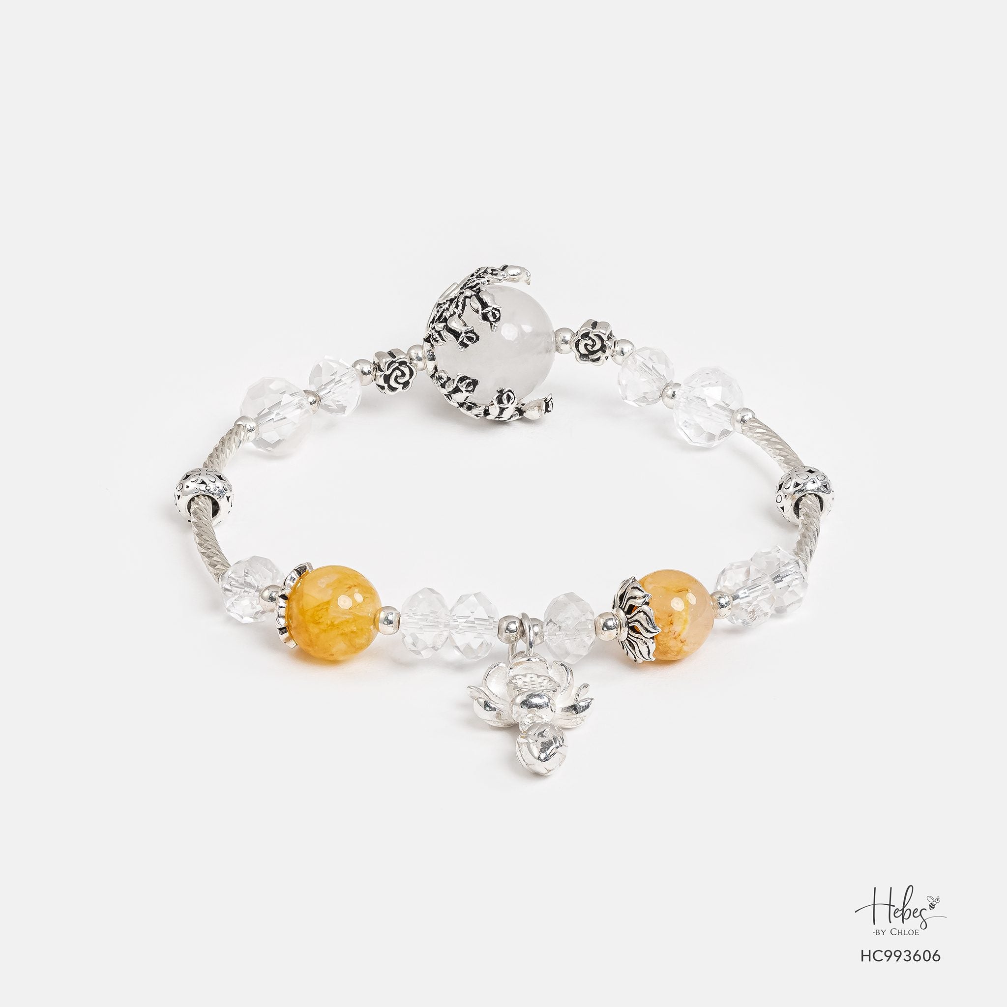Grateful Heart Pure Serenity Moonstone Bracelet 993606