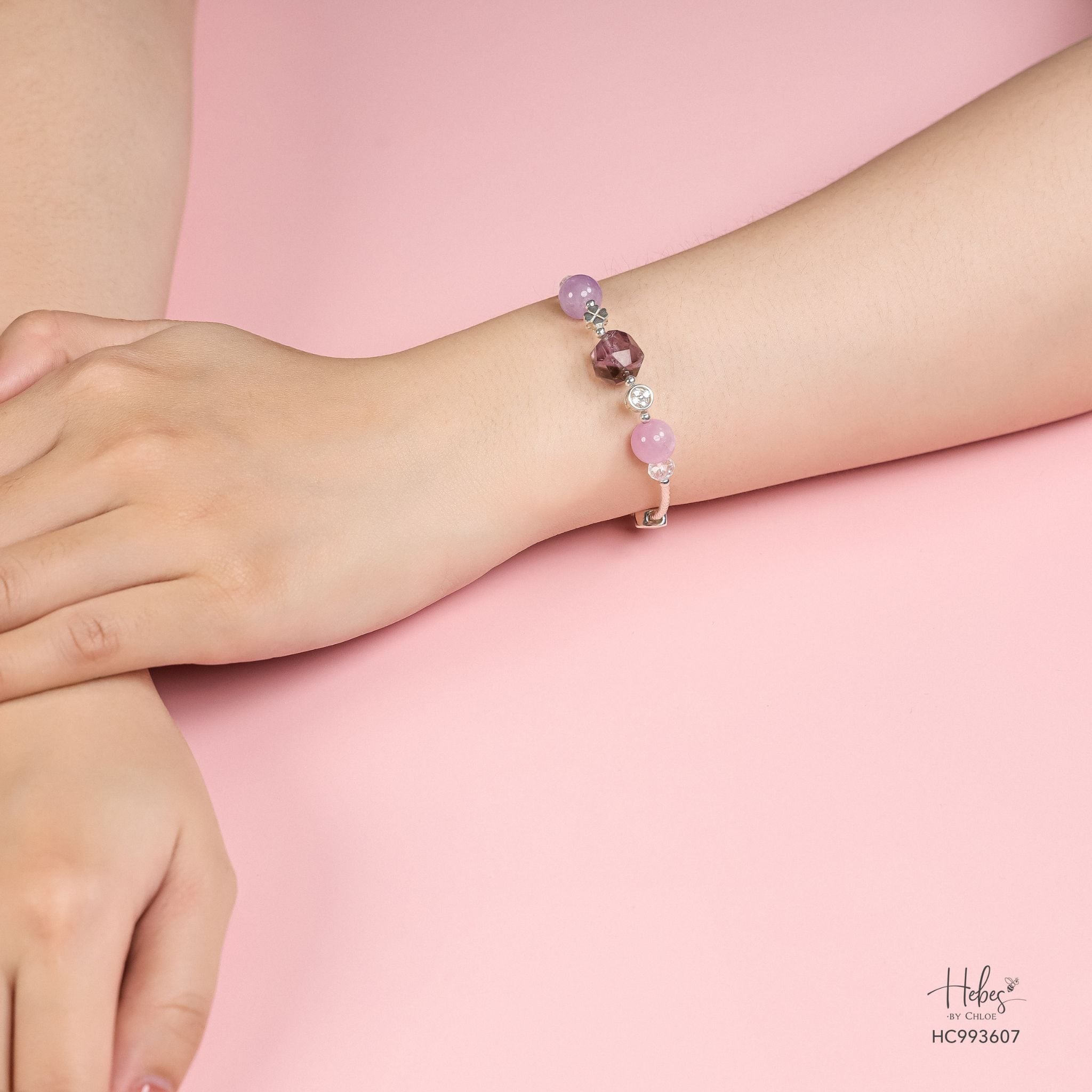 Winter Blessings Merry and Bright Amethyst Bracelet 993607