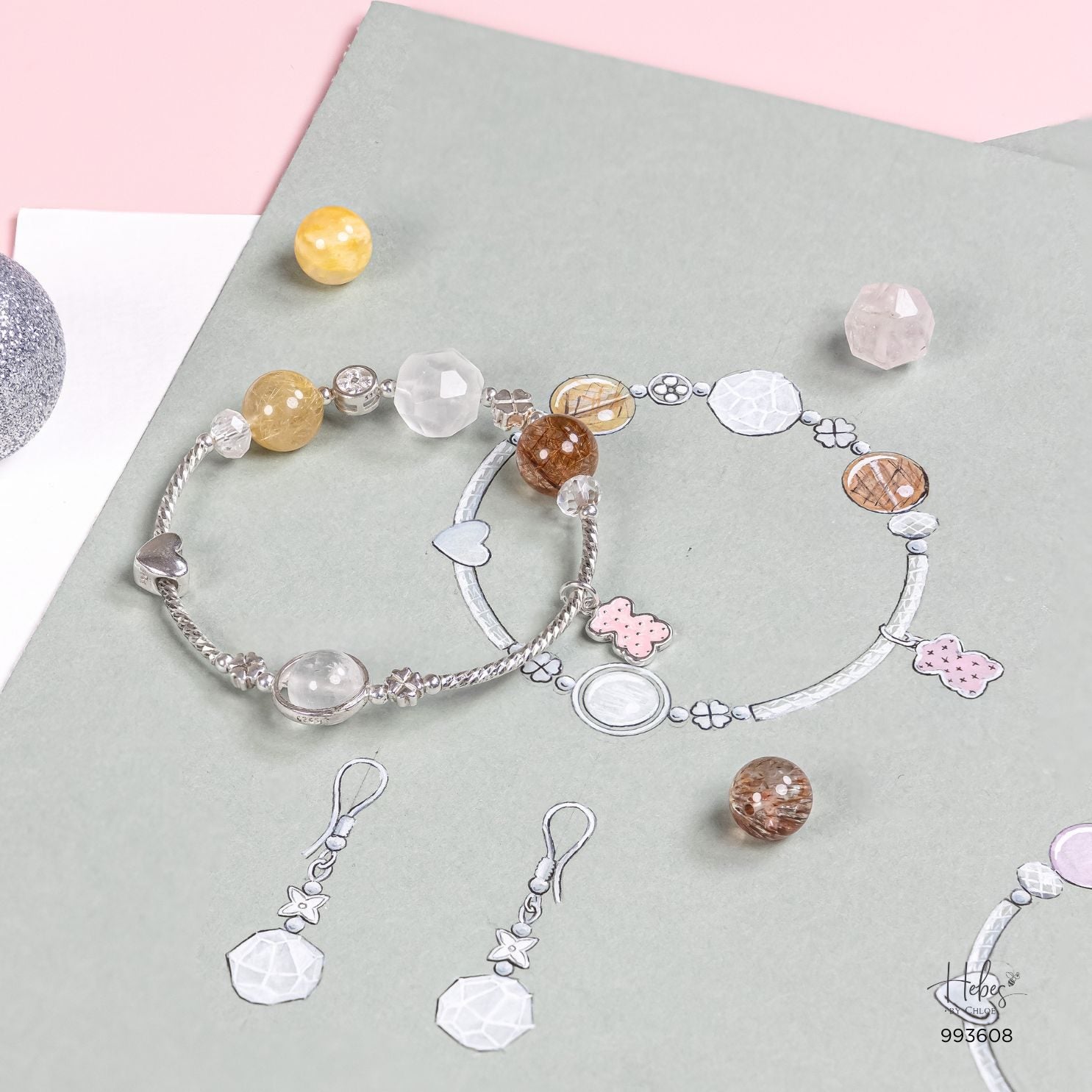 Winter Blessings Merry and Bright Moonstone Bracelet 993608
