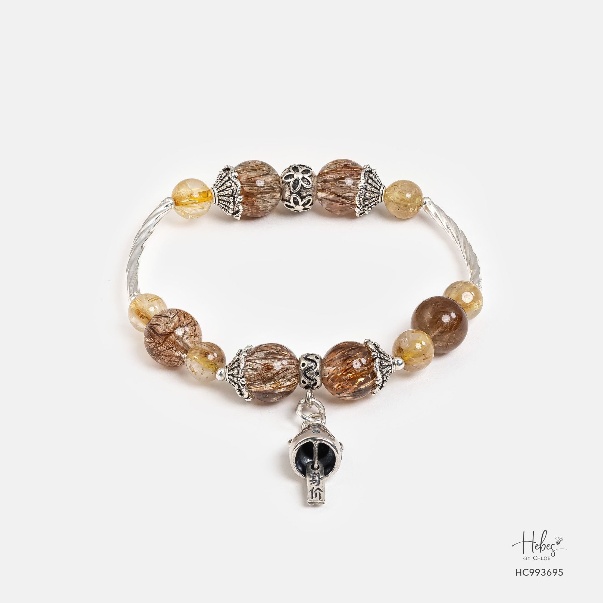 Brown Rutilated Quartz Bracelet 993695