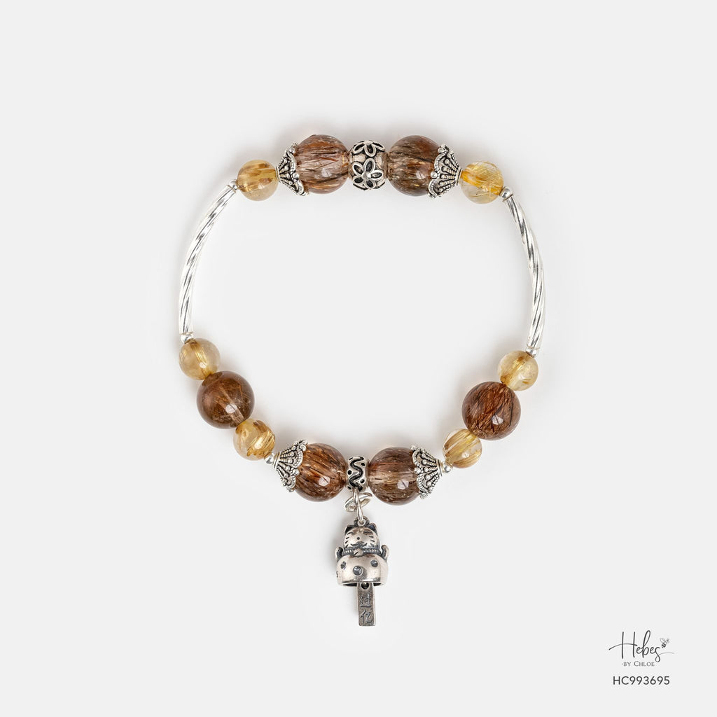 Brown Rutilated Quartz Bracelet 993695