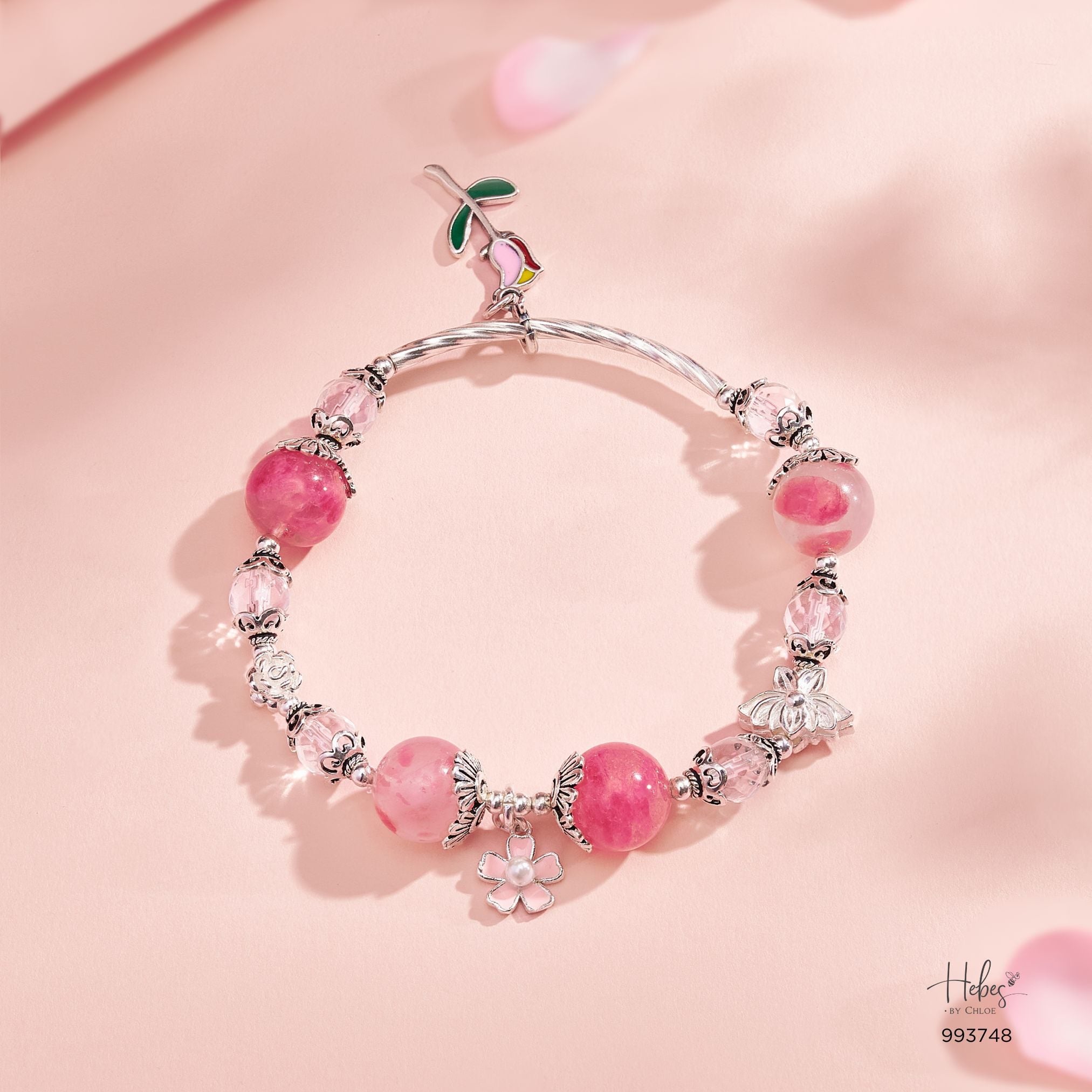Blooming Rhodonite Bracelet 993748