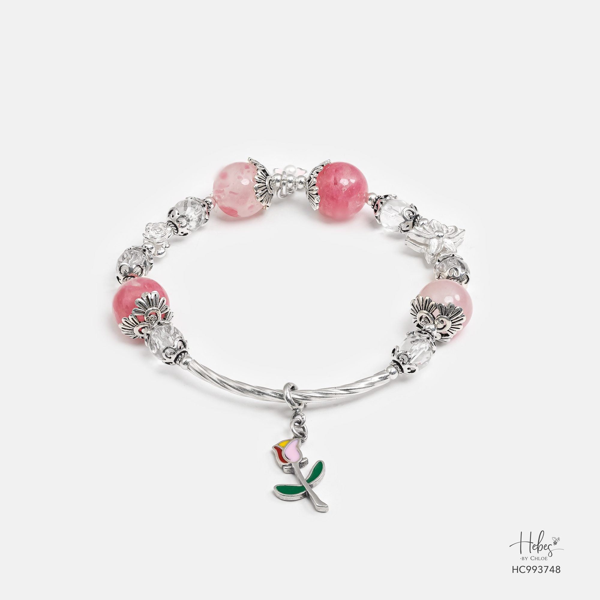Blooming Rhodonite Bracelet 993748