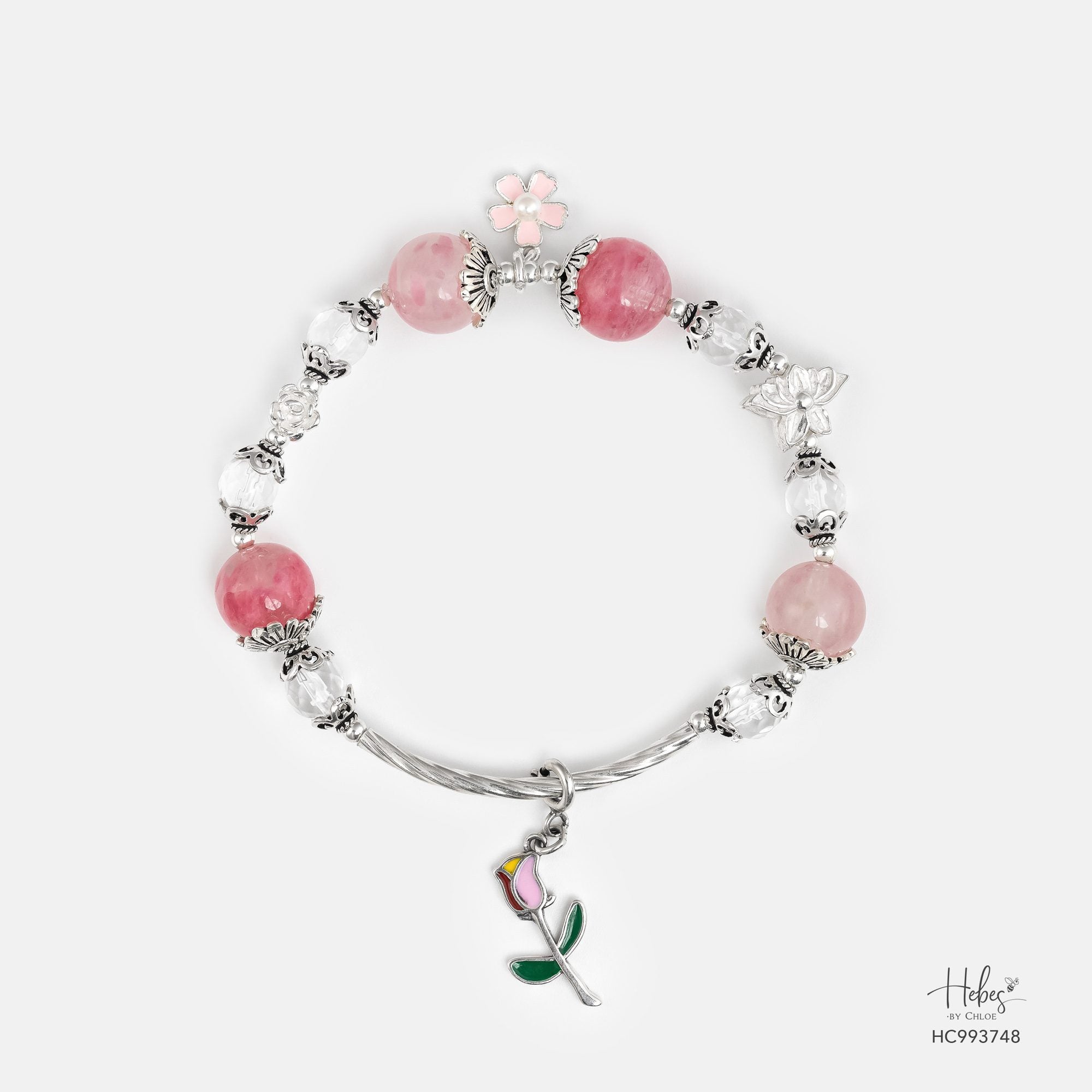 Blooming Rhodonite Bracelet 993748