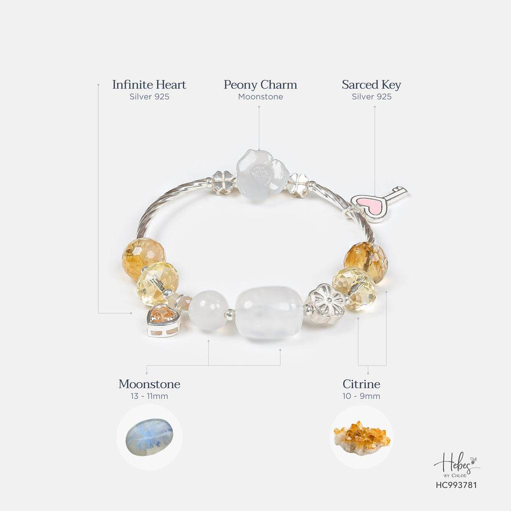 Sacred Peace Moonstone Bracelet 993781