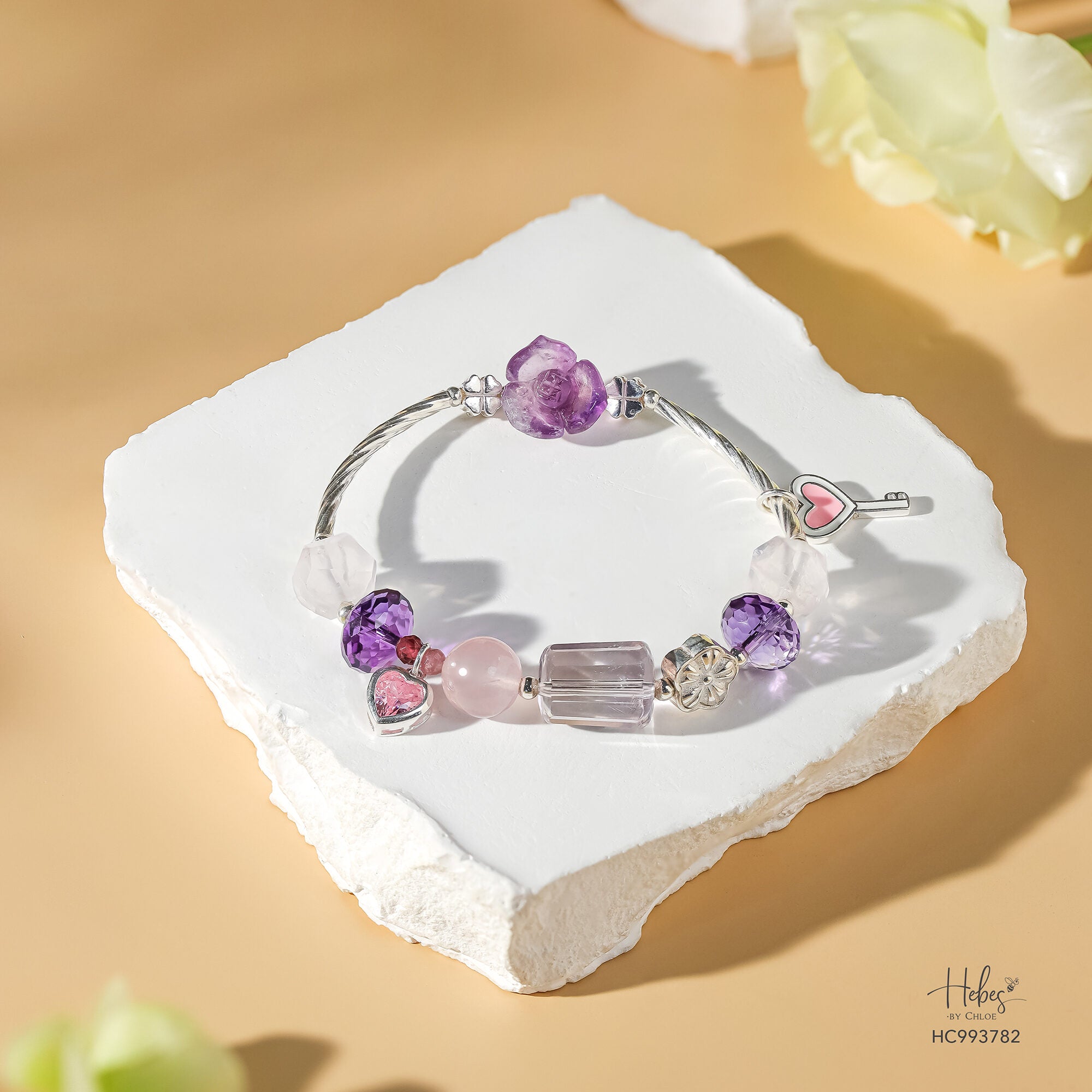 Sacred Peace Amethyst Bracelet 993782