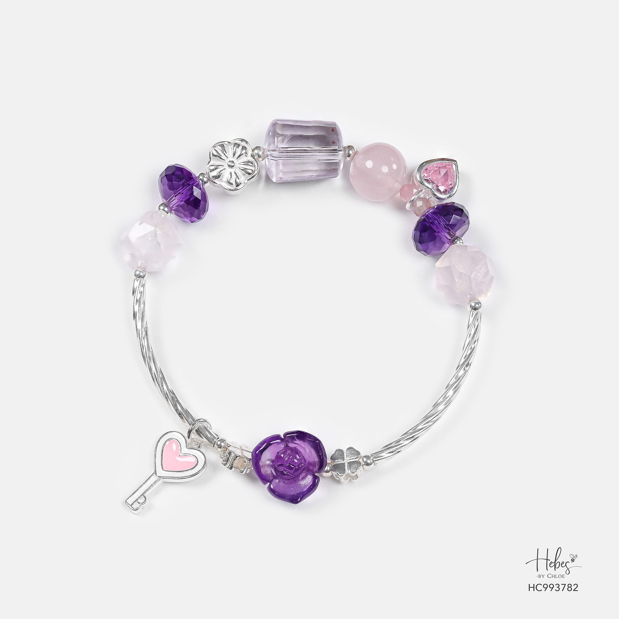 Sacred Peace Amethyst Bracelet 993782