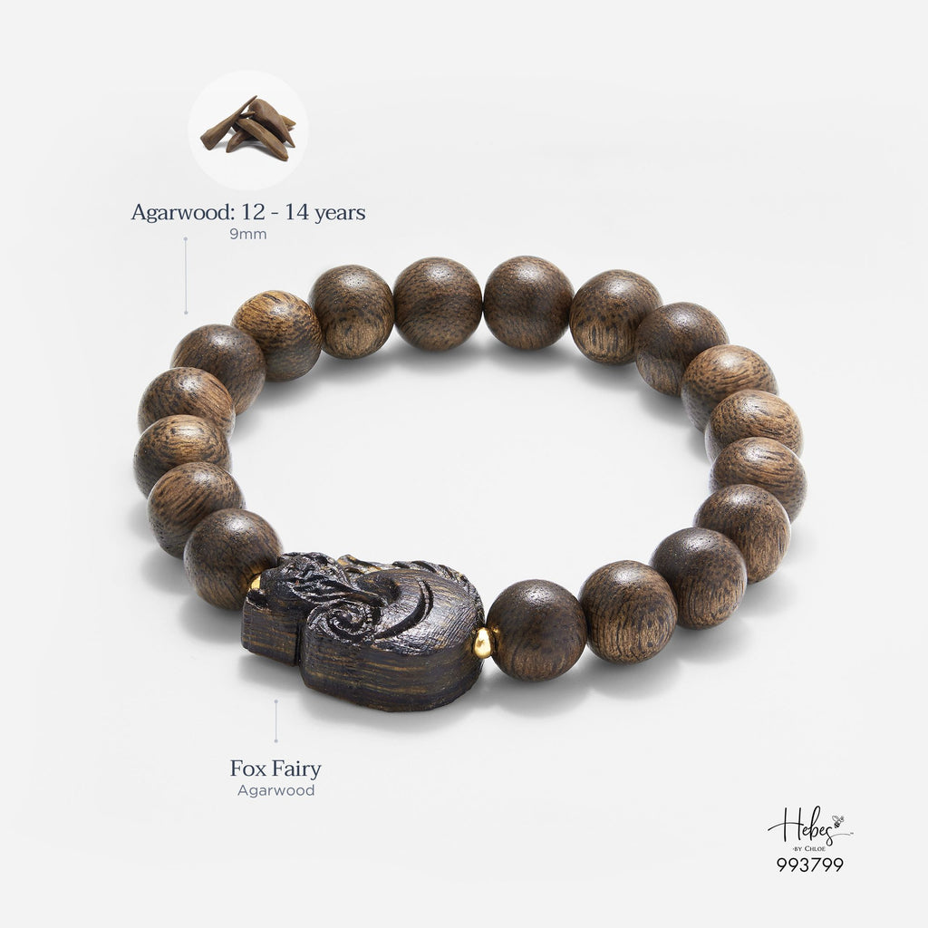 Vietnamese Agarwood Fairy Fox Bracelet 993799