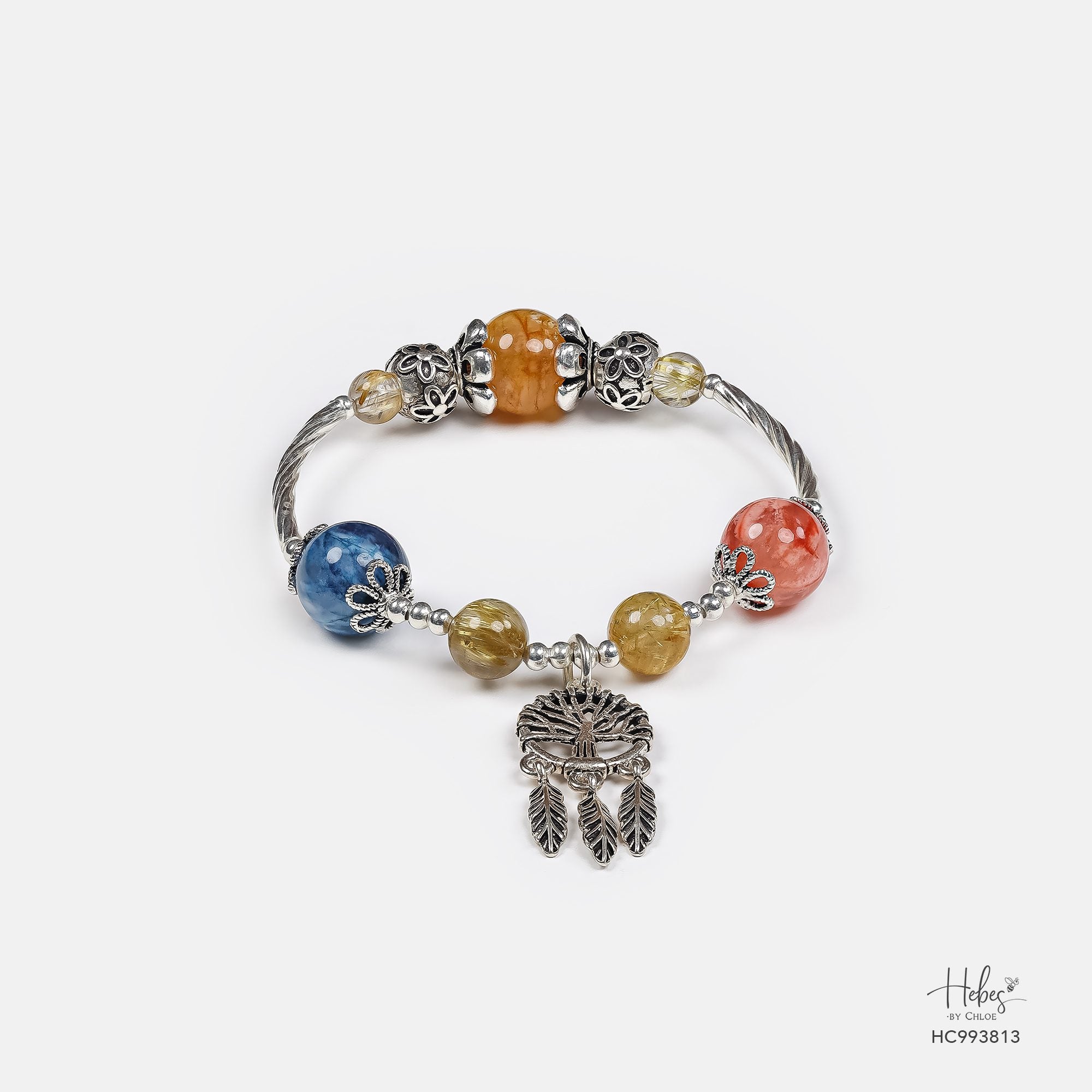 Lodolite Quartz Bracelet 993813