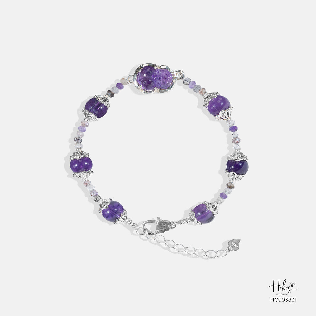 Earth Aura Amethyst Bracelet 993831