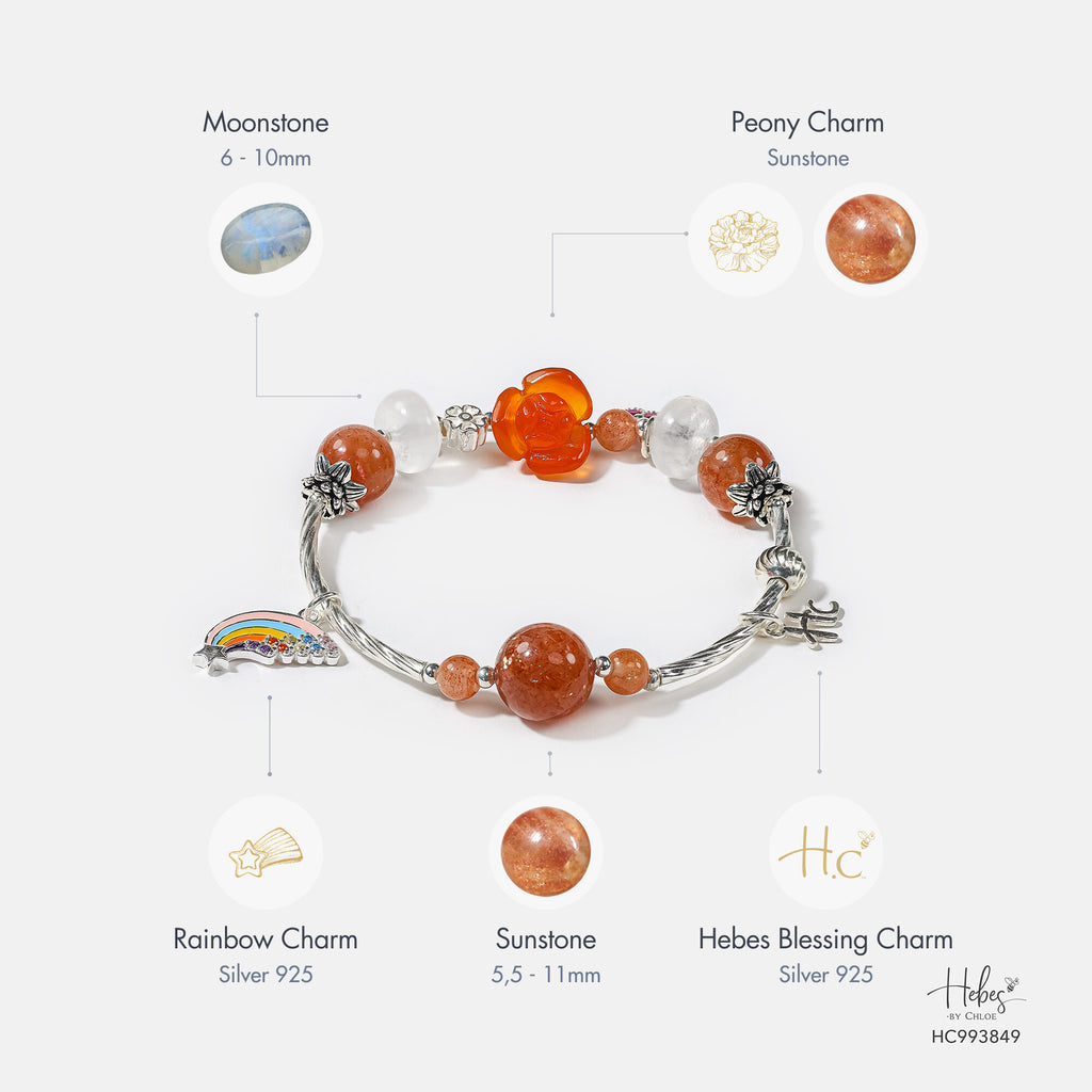 Earth Aura Sunstone Bracelet 993849