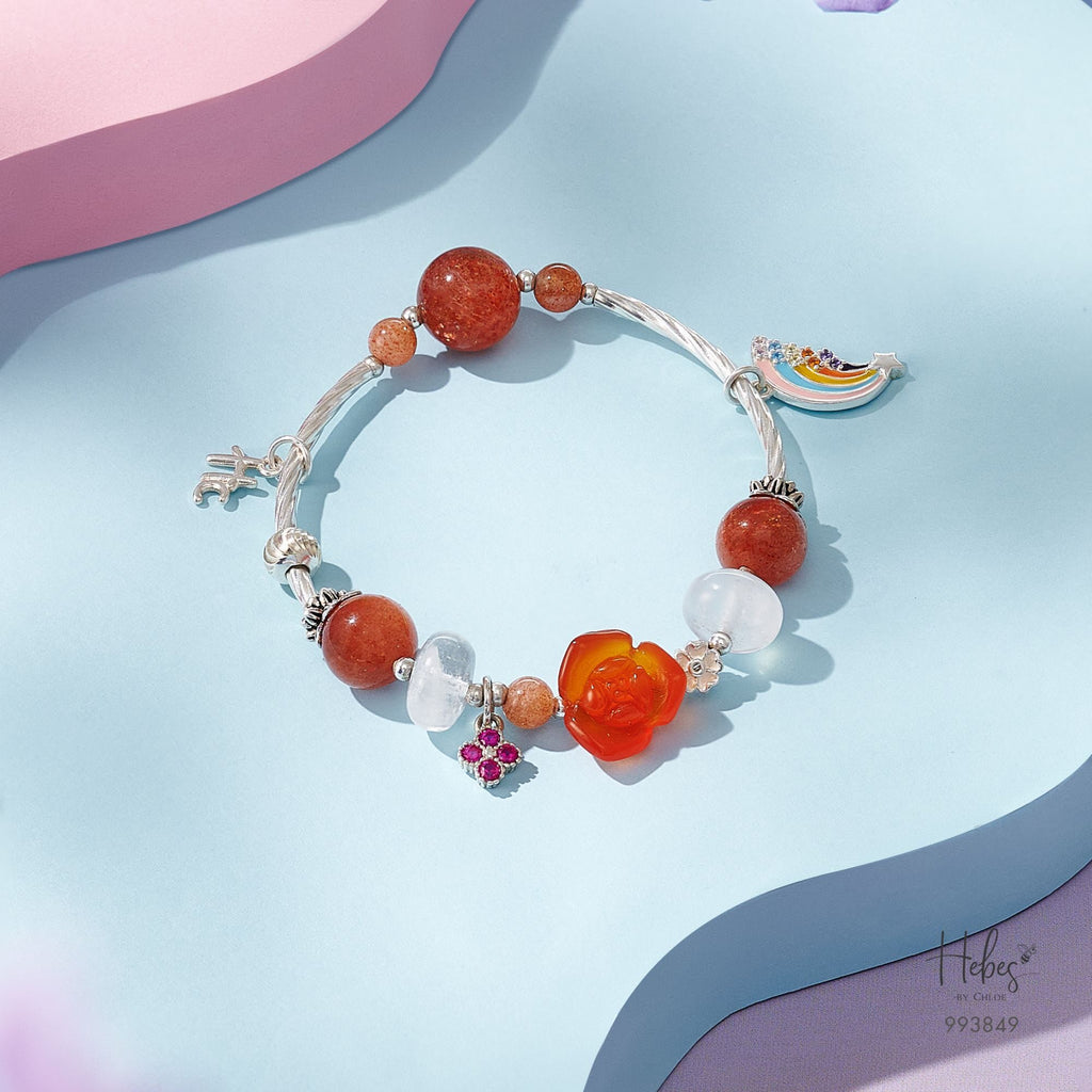 Earth Aura Sunstone Bracelet 993849