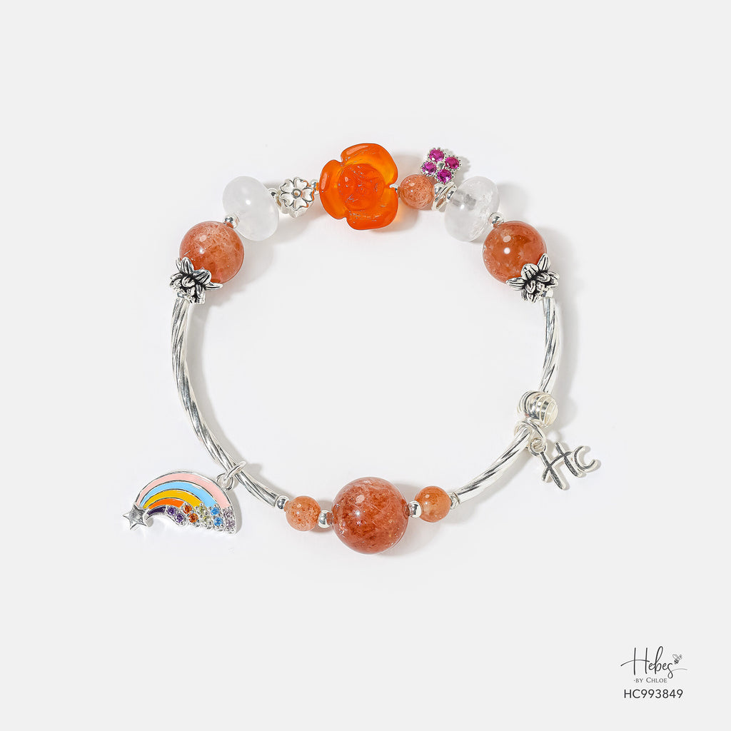 Earth Aura Sunstone Bracelet 993849