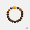 Vietnamese Agarwood Pixiu Dragon Amber Bracelet (9mm) - 993880