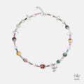 Summer Retreat Lodolite Quartz Necklace for Women 993958