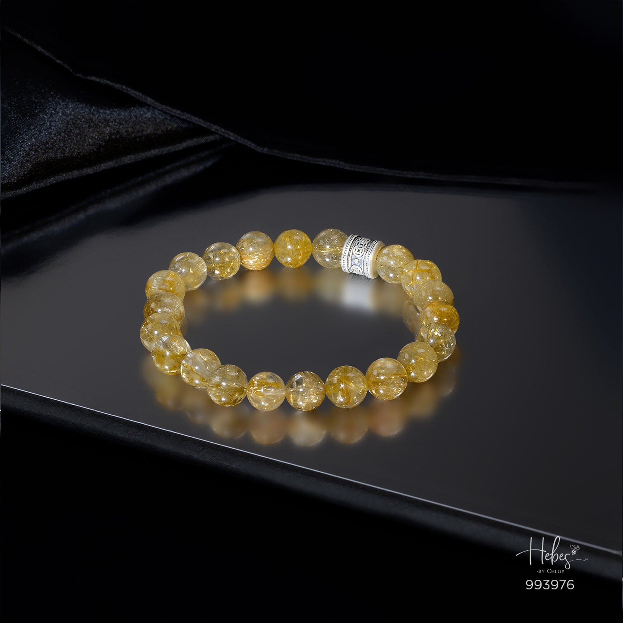 The Emperor Yellow Rutilated Quartz Bracelet 993976