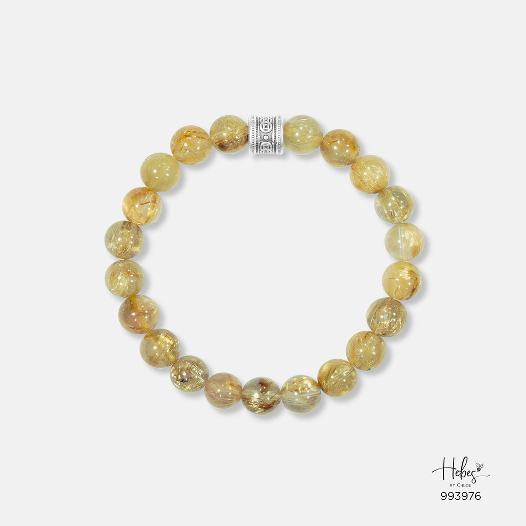 The Emperor Yellow Rutilated Quartz Bracelet 993976