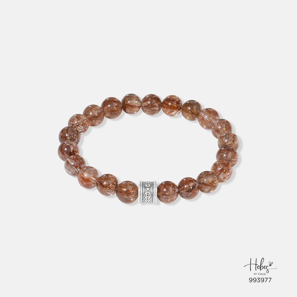 The Emperor Brown Rutilated Quartz Bracelet 993977
