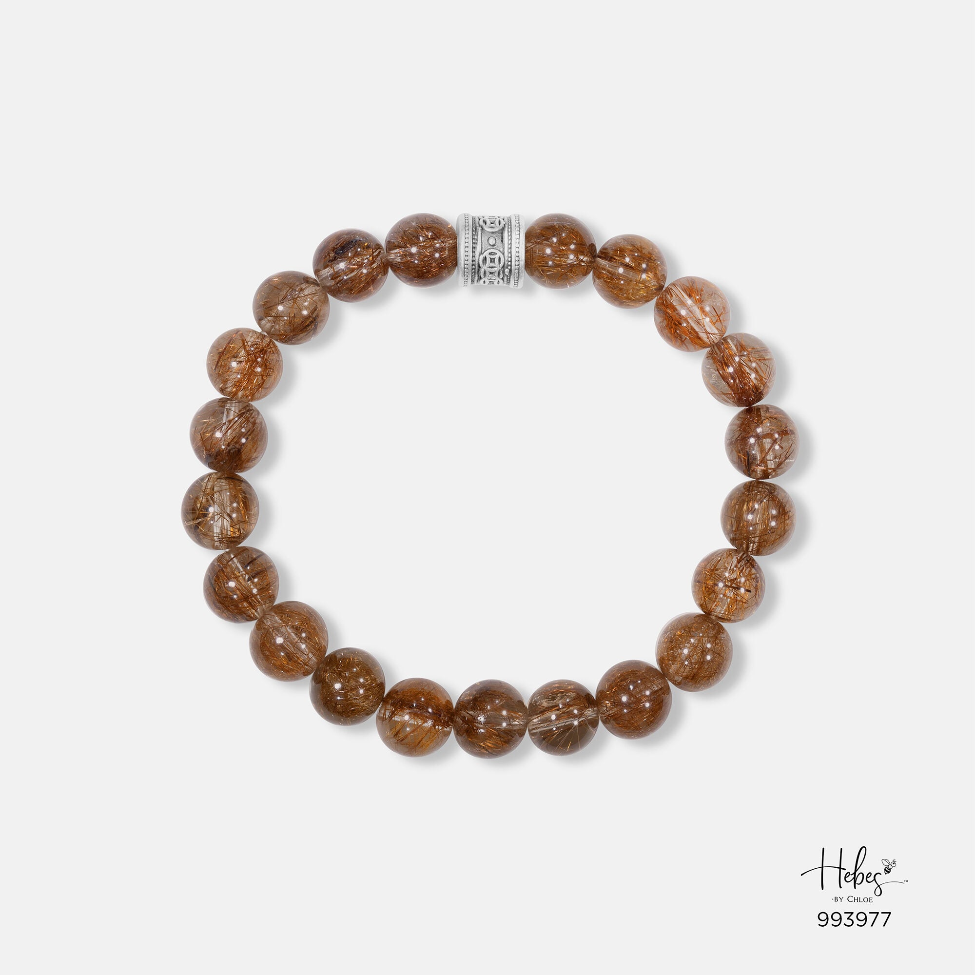 The Emperor Brown Rutilated Quartz Bracelet 993977