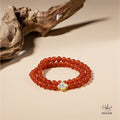 Glimmer Red Agate Bracelet 994006
