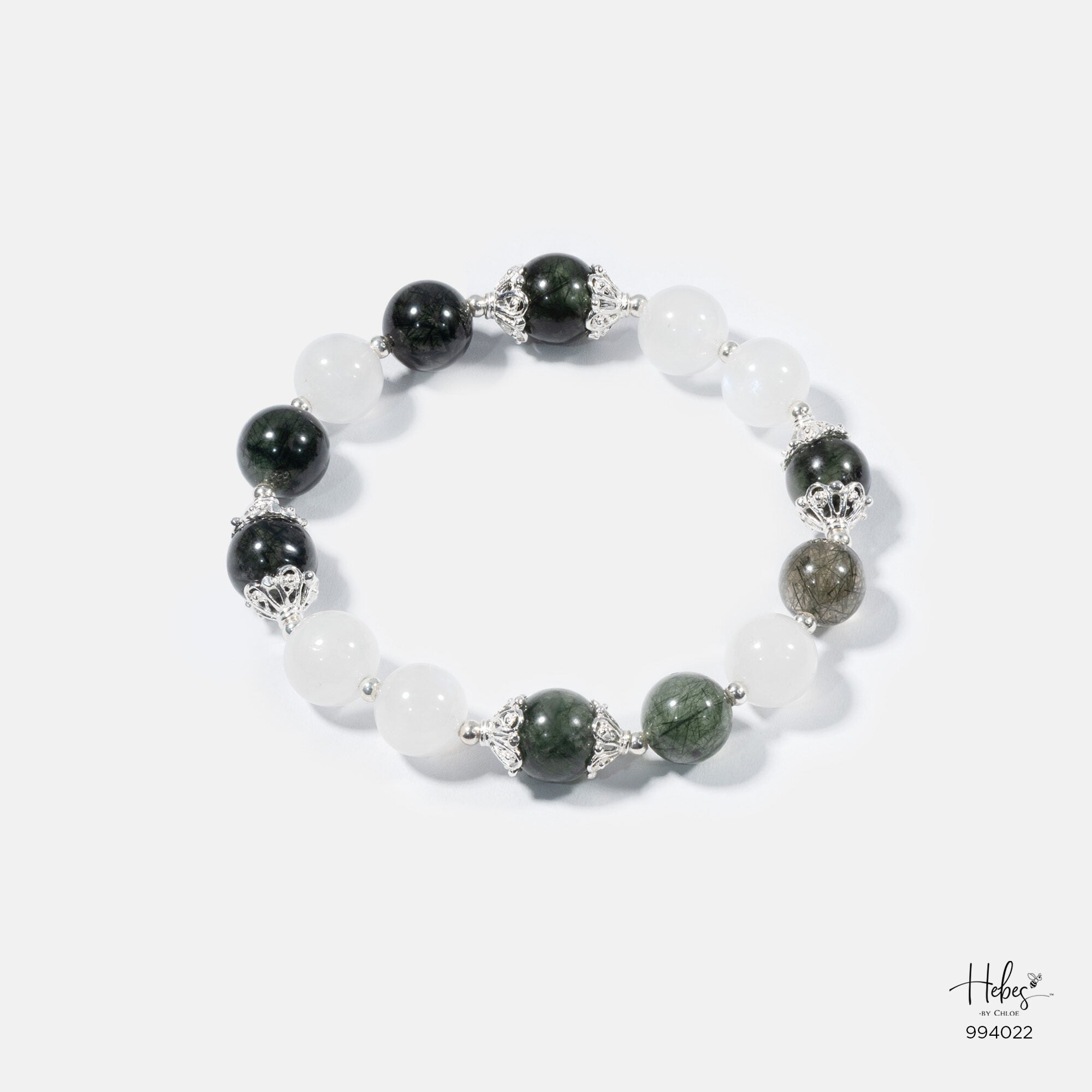 Green Rutilated Quartz Bracelet 994022