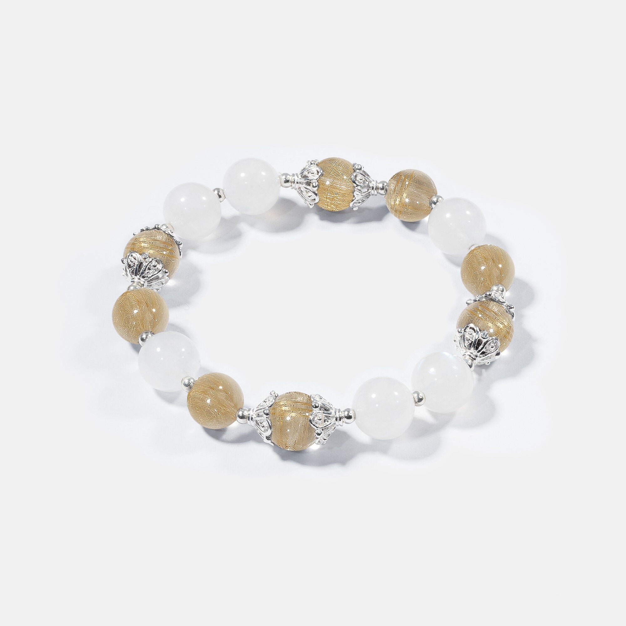 Yellow Rutilated Quartz Bracelet 994024