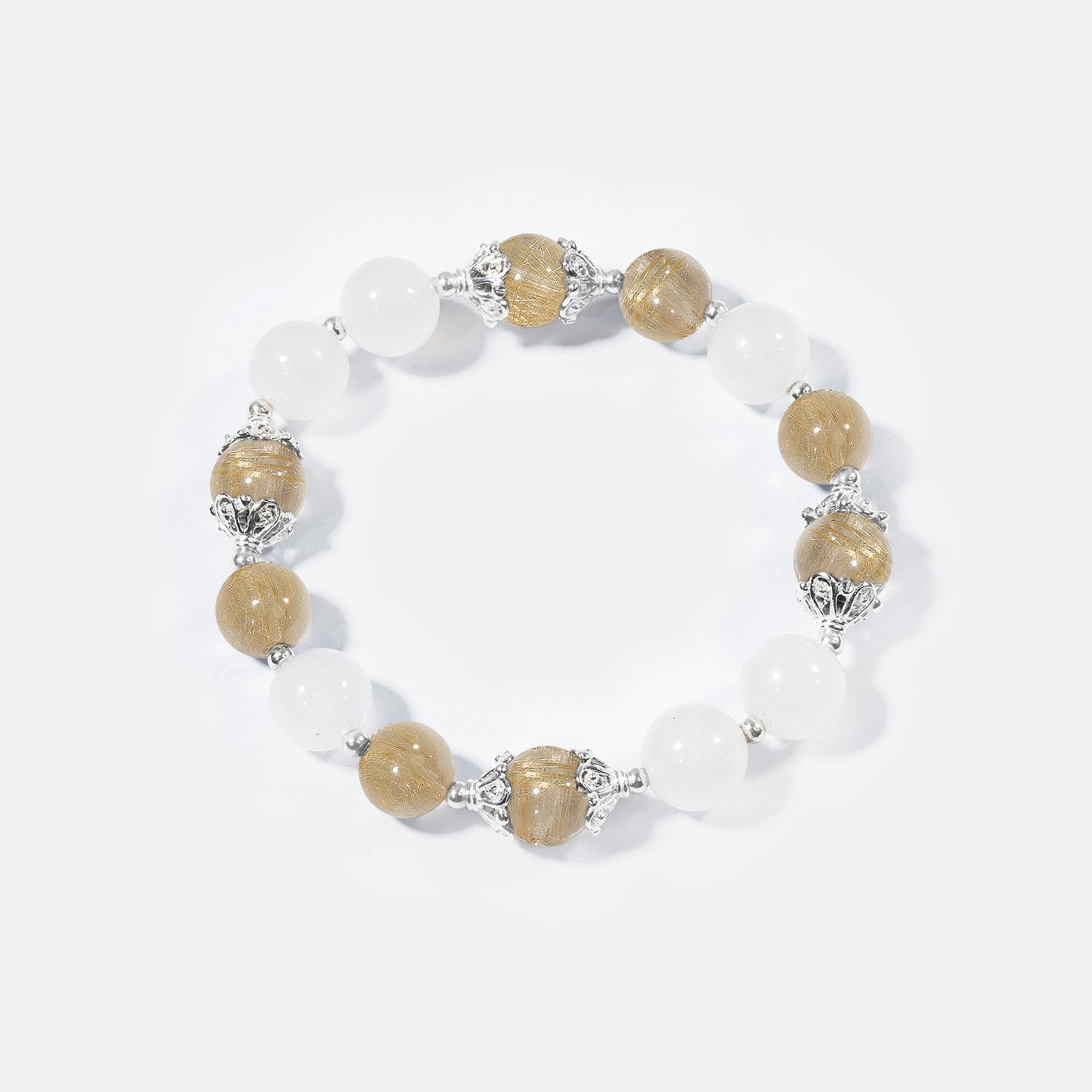 Yellow Rutilated Quartz Bracelet 994024