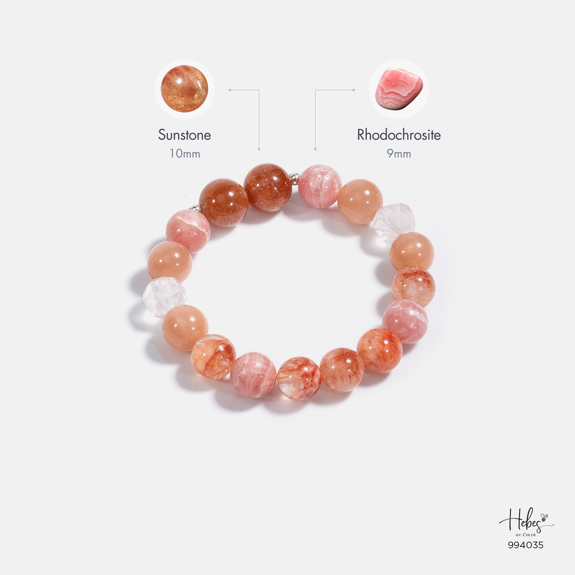 Sacral Chakra Sunstone Bracelet 994035