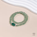 Custom Limited Green Strawberry Quartz Bracelet 994066