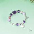 Custom Limited Amethyst Lotus Bracelet 994098