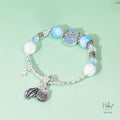 Custom Limited Aquamarine Money Pouch Bracelet 994105
