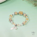 Custom Limited Yellow Rutilated Pixiu Bracelet 994107