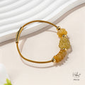 Five Fortunes Yellow Rutilated Quartz Bracelet 994123