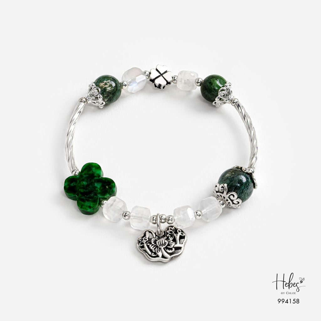 Jade Longevity Lock Bracelet 994158