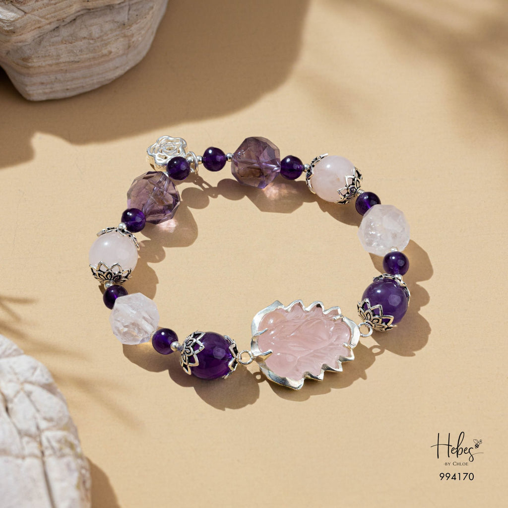 Rose Quartz Fairy Fox Bracelet 994170