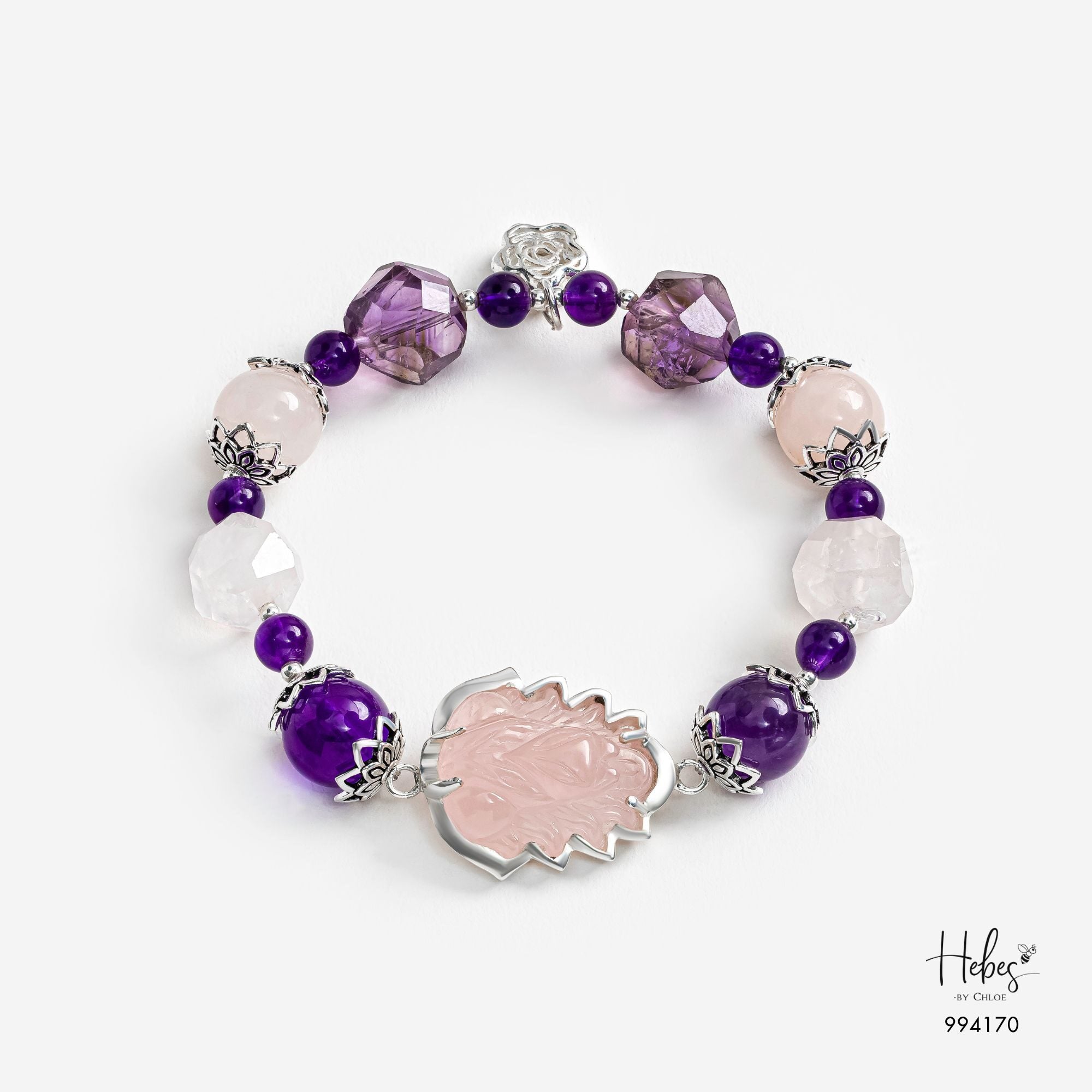 Rose Quartz Fairy Fox Bracelet 994170