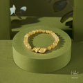 Glimmer Yellow Rutilated Golden Fish Bracelet 994188