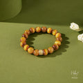 The Emperor Yellow Tiger Eye Gold Lu Feng Bracelet 994202