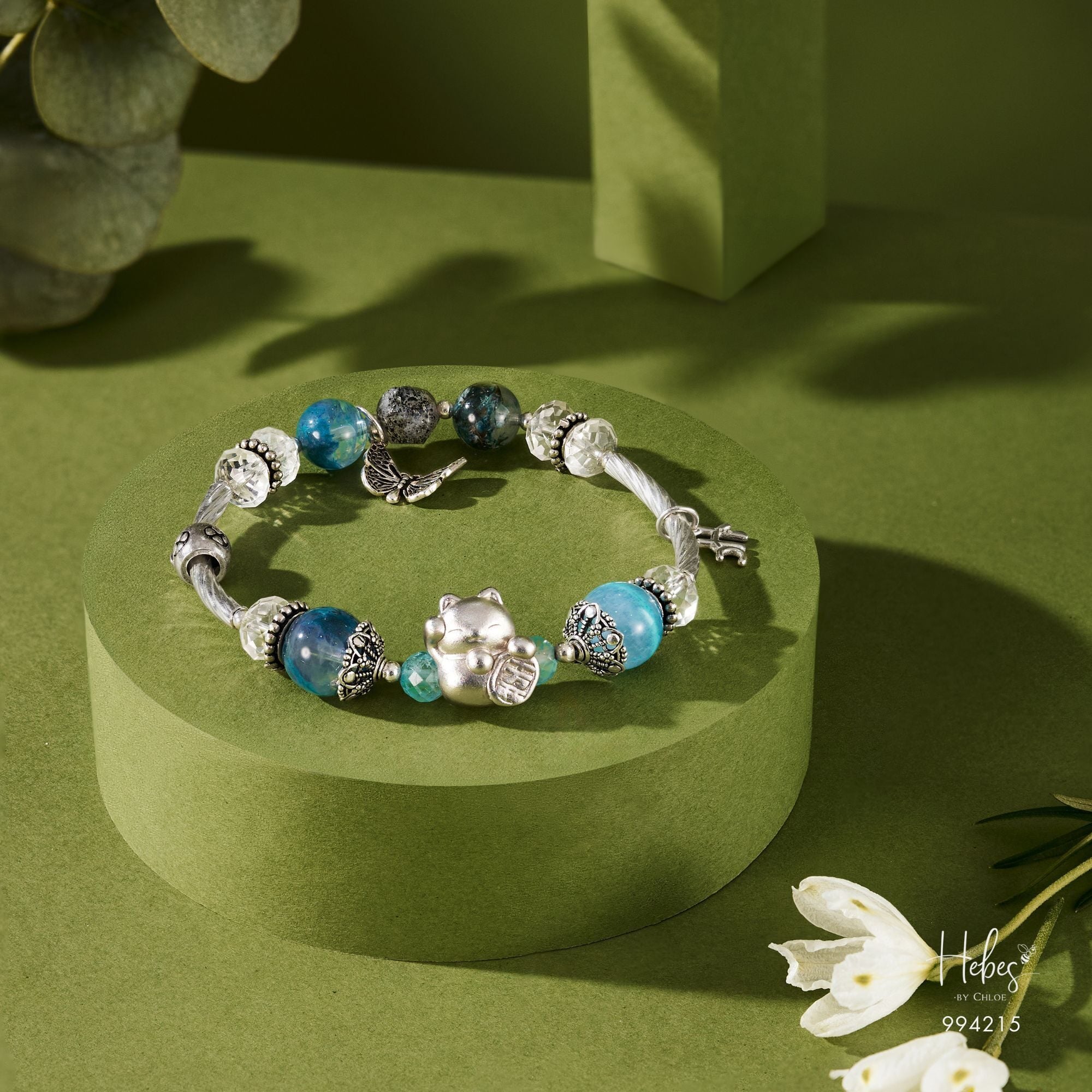 Fortuna Blue Lodolite Blessing Bracelet 994215