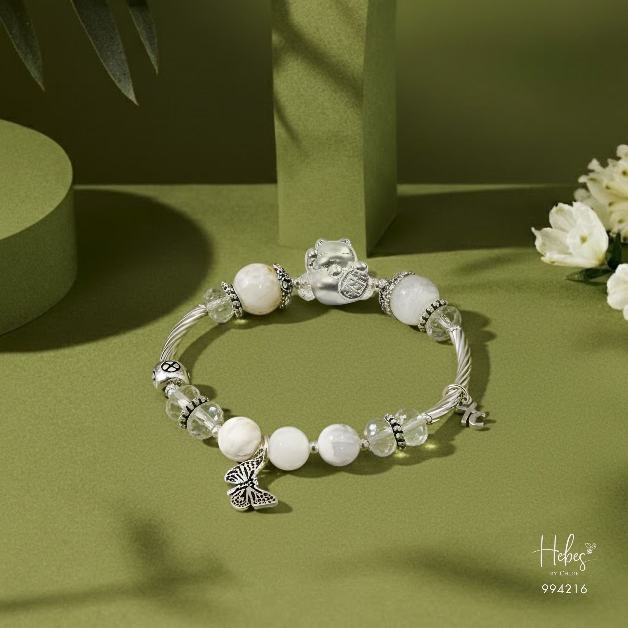Fortuna White Lodolite Blessing Bracelet 994216
