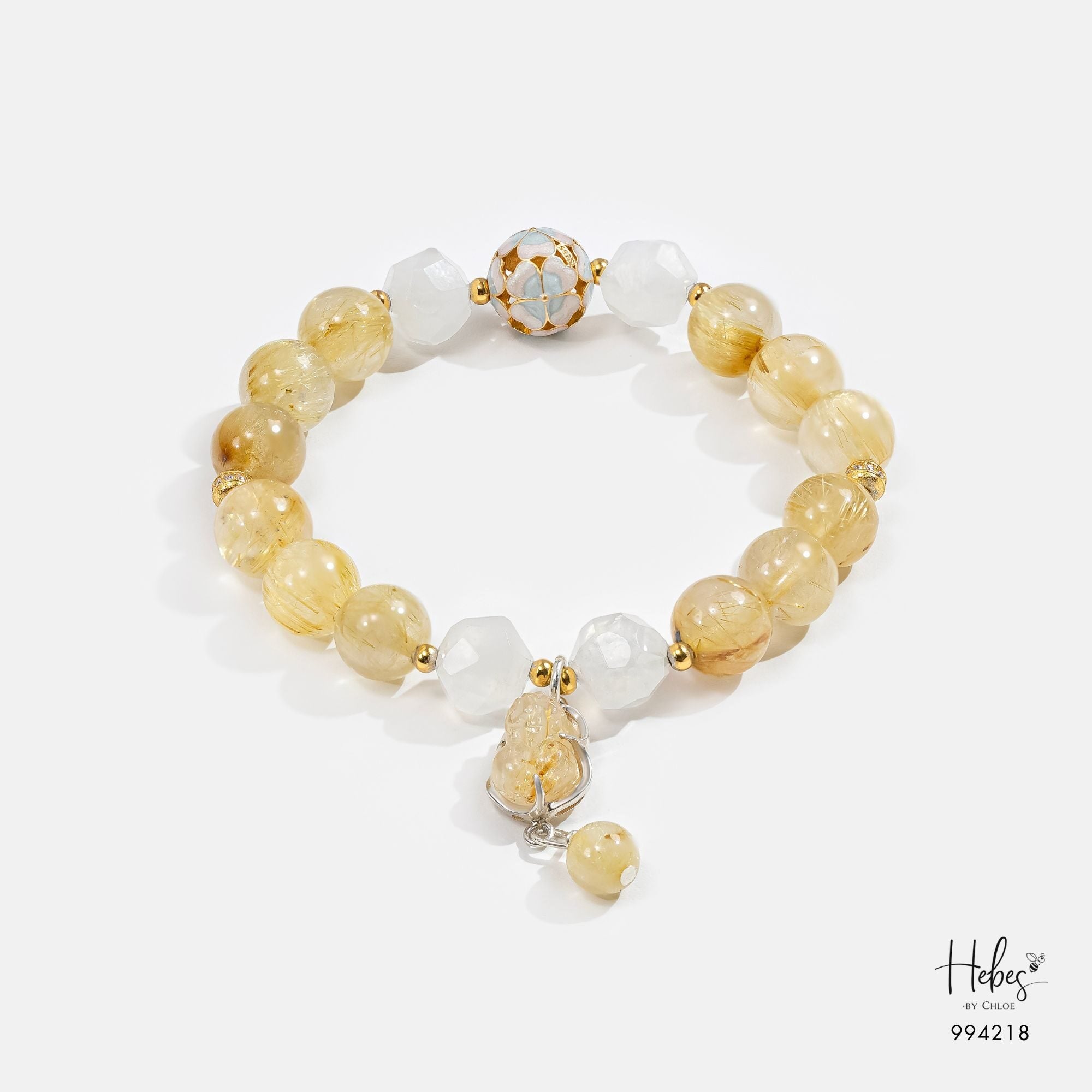 Fortuna Golden Rutilated Pixiu Bracelet 994218
