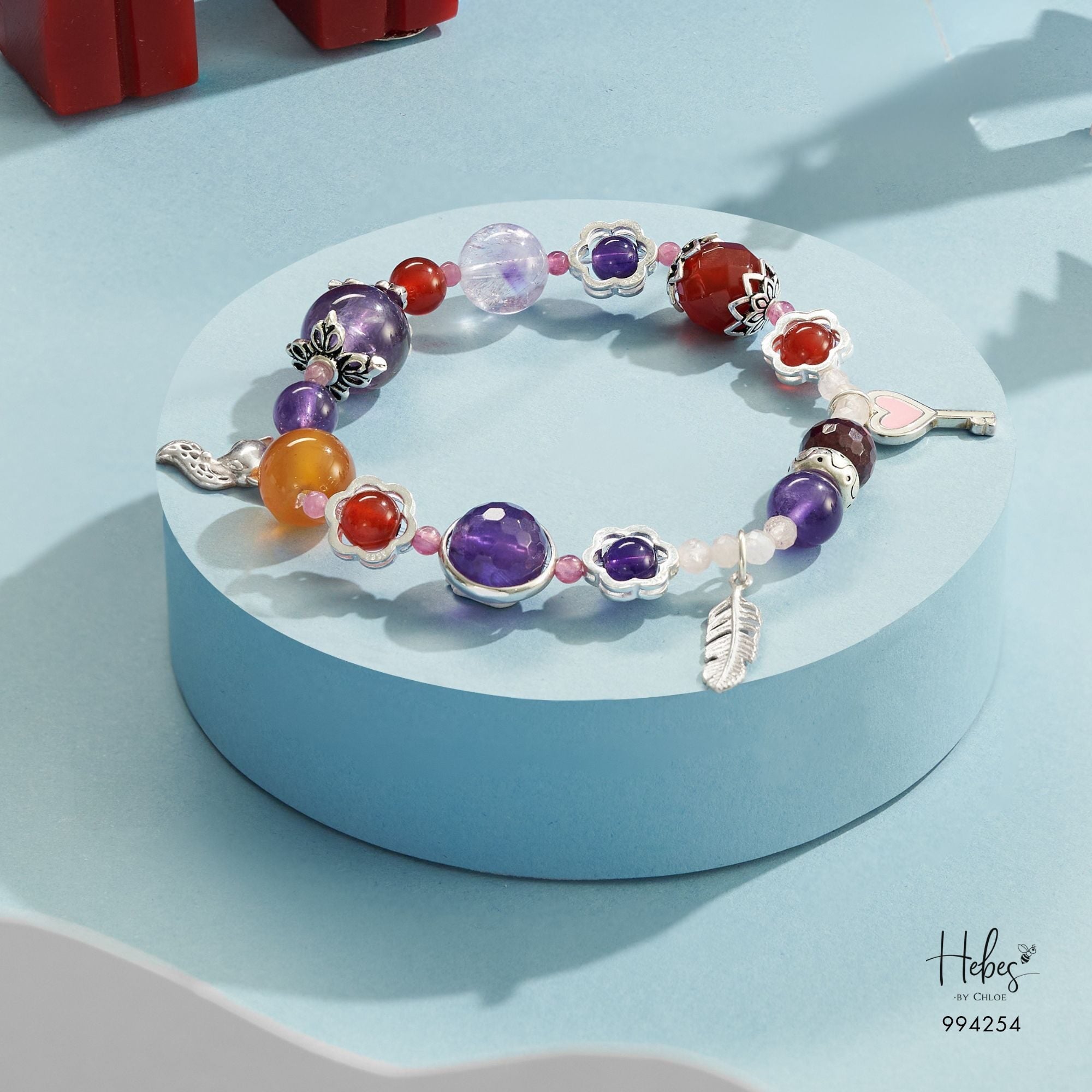 Victory Star Amethyst Bracelet 994254