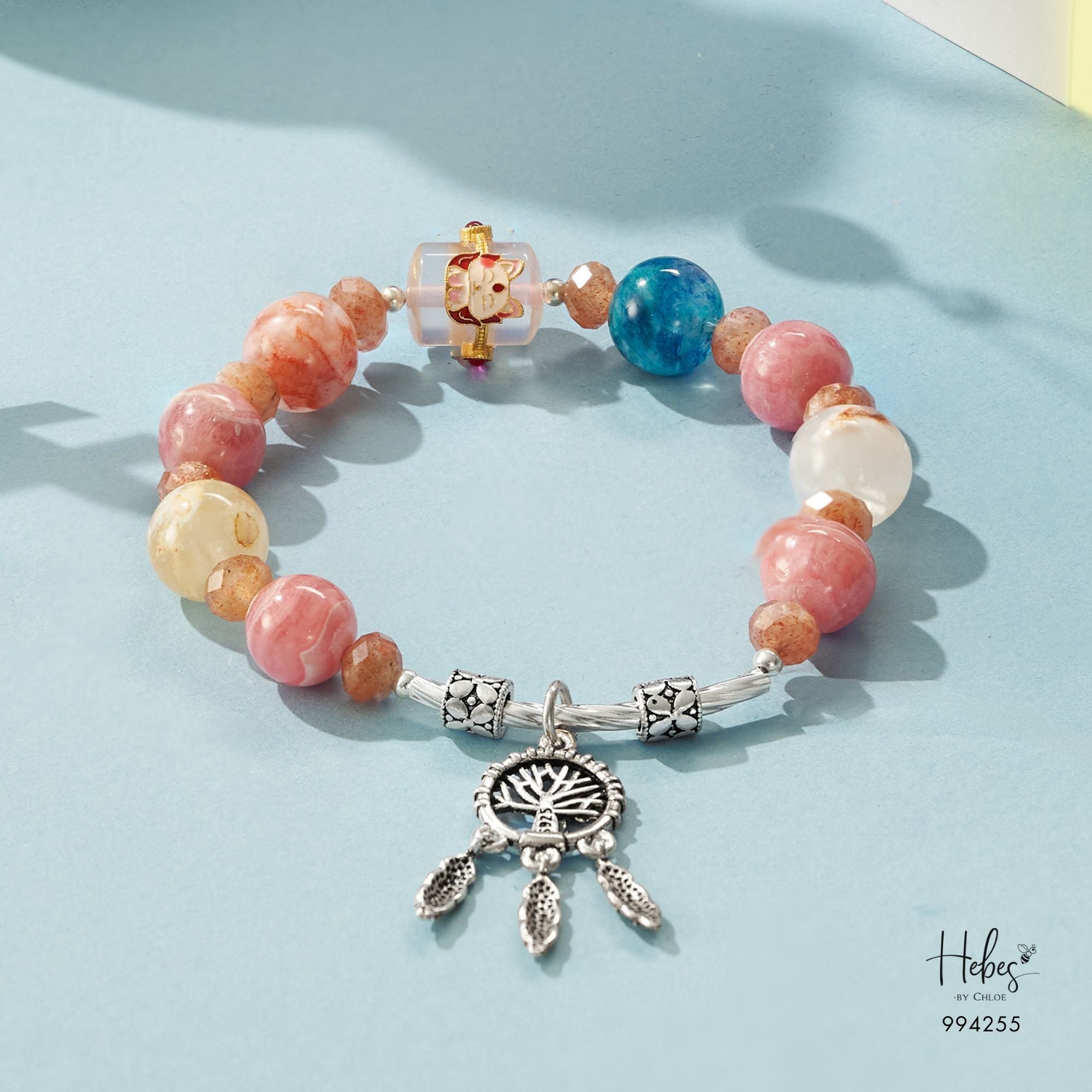 Whispered Luck Rhodochrosite Bracelet 994255