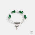 Starlit Guide Green Agate Bracelet 994259