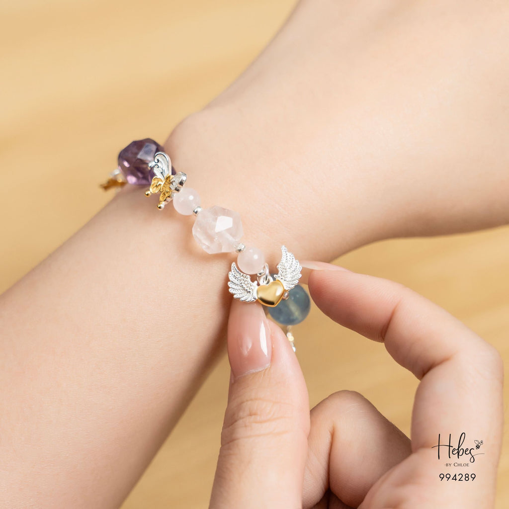 Winter Aurora Multi Healing Stone Bracelet 994289