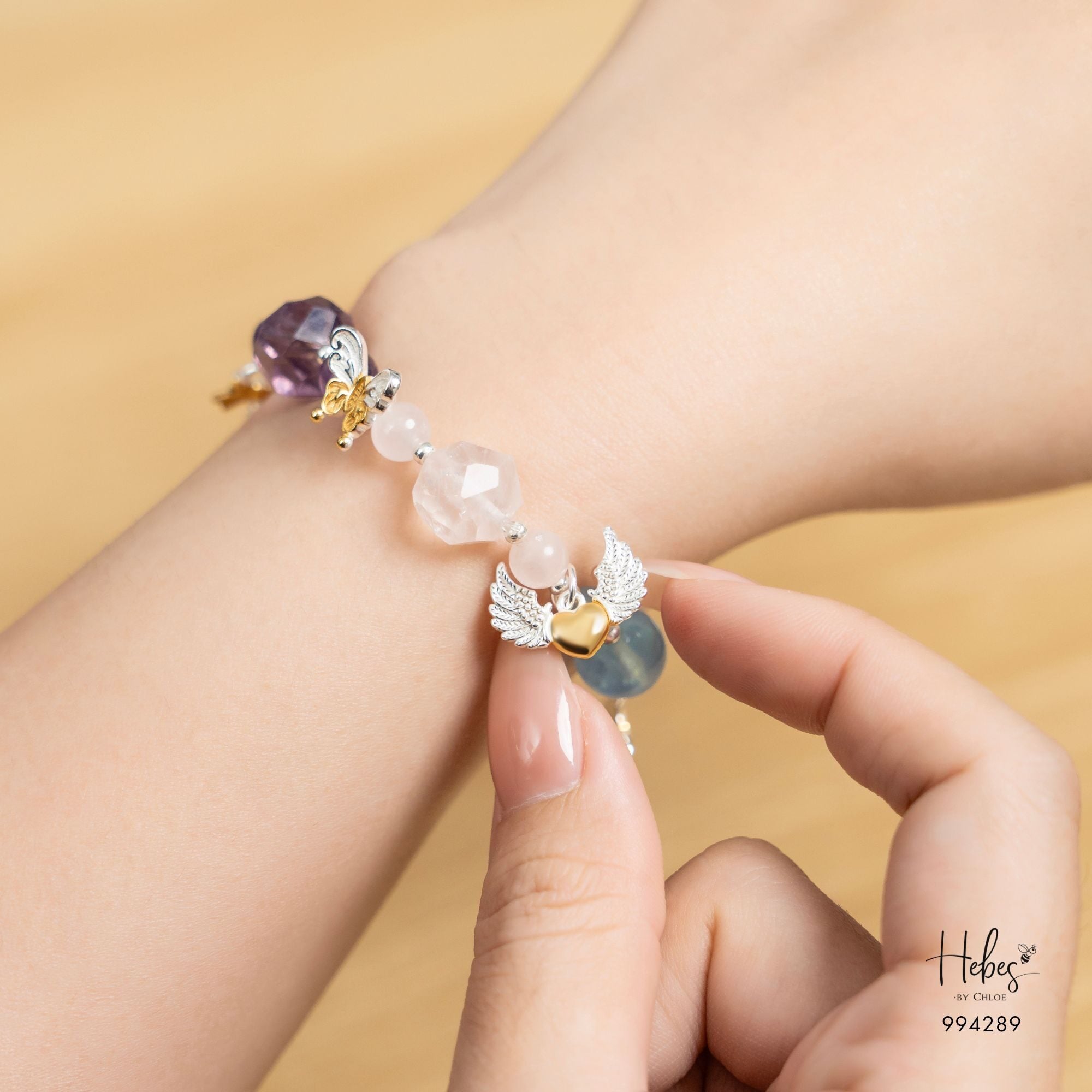 Winter Aurora Multi Healing Stone Bracelet 994289