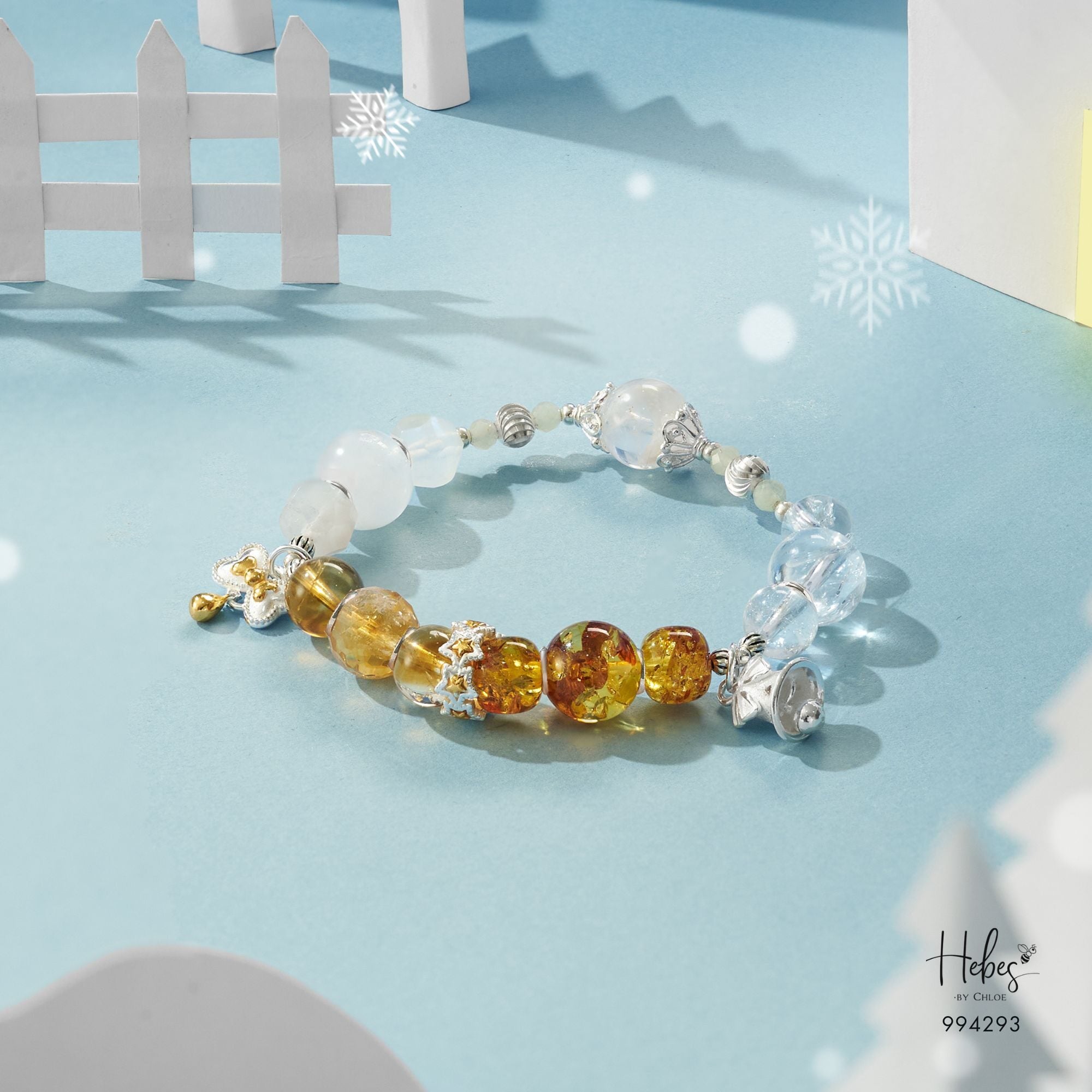 Winter Aurora Amber Bracelet 994293